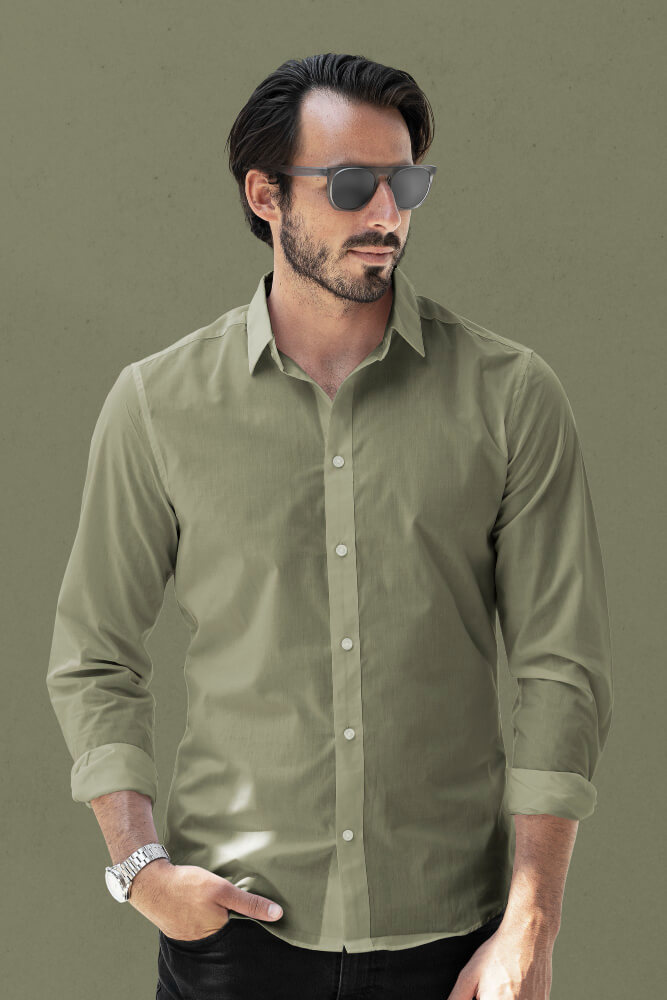 Plain Dress Shirt