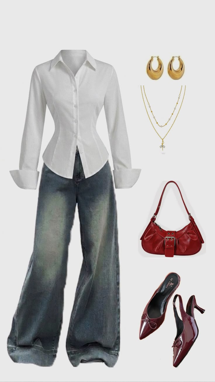 Fitted corset shirt
