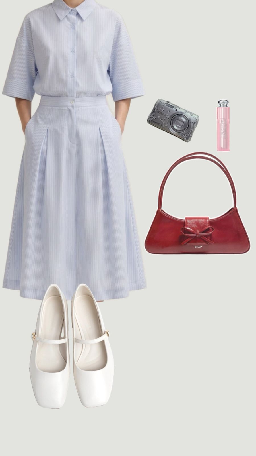 light blue Co-ord set